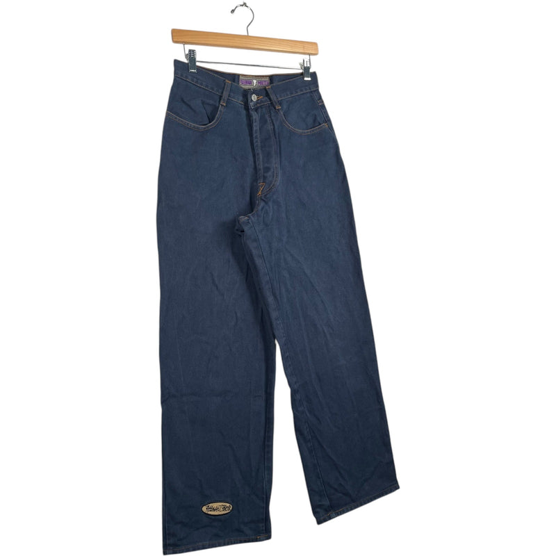 Vintage Freeman T. Porter Wide Leg Denim Jeans 28x28