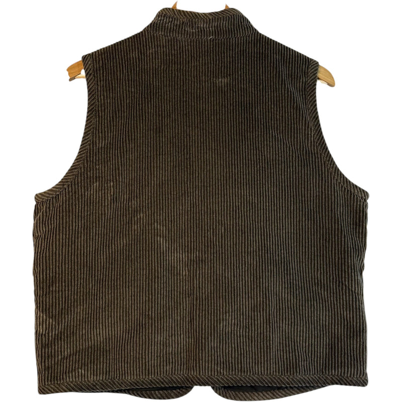 Vintage St. Johns Bay Corduroy Vest