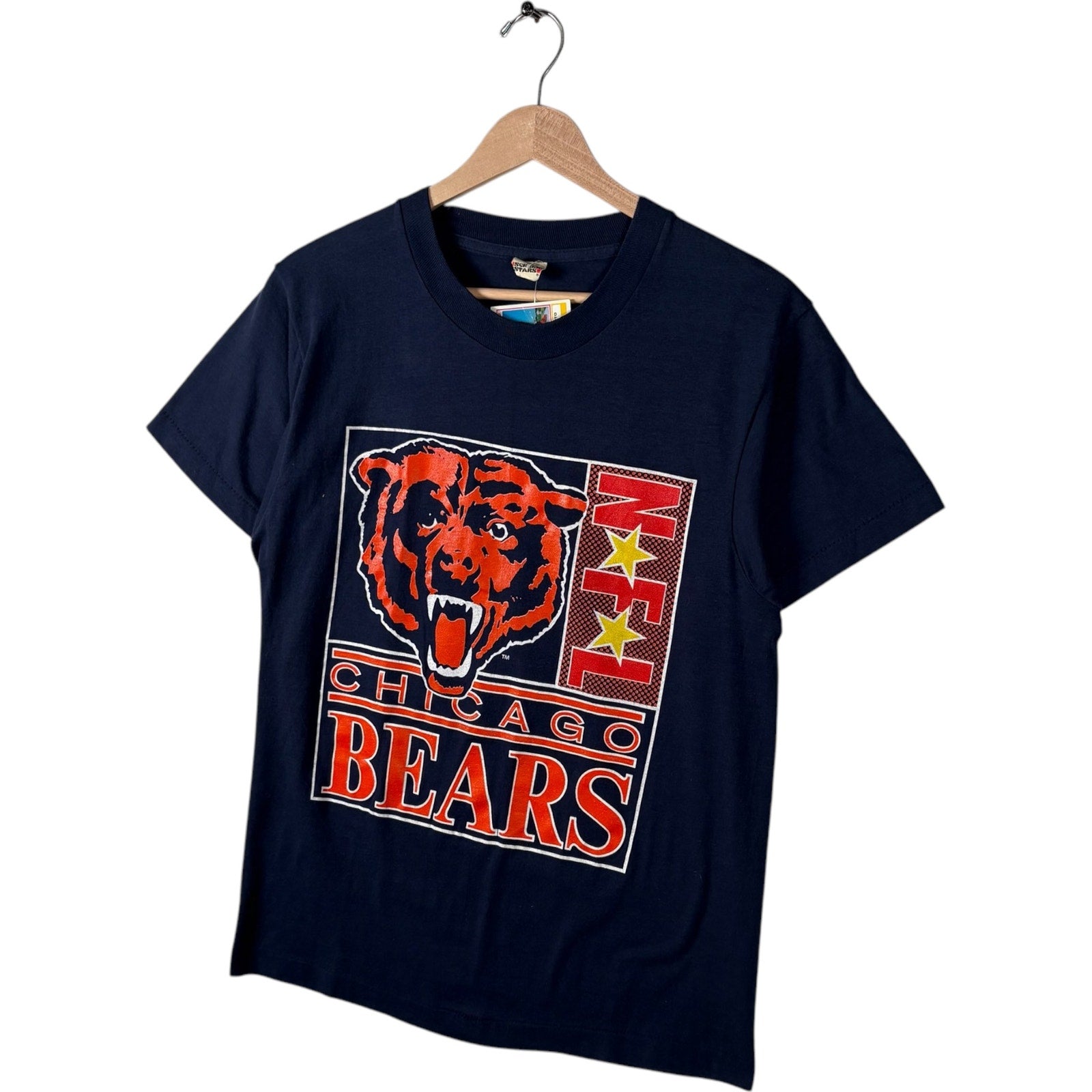 Vintage Chicago Bears Spellout NFL Tee 90s