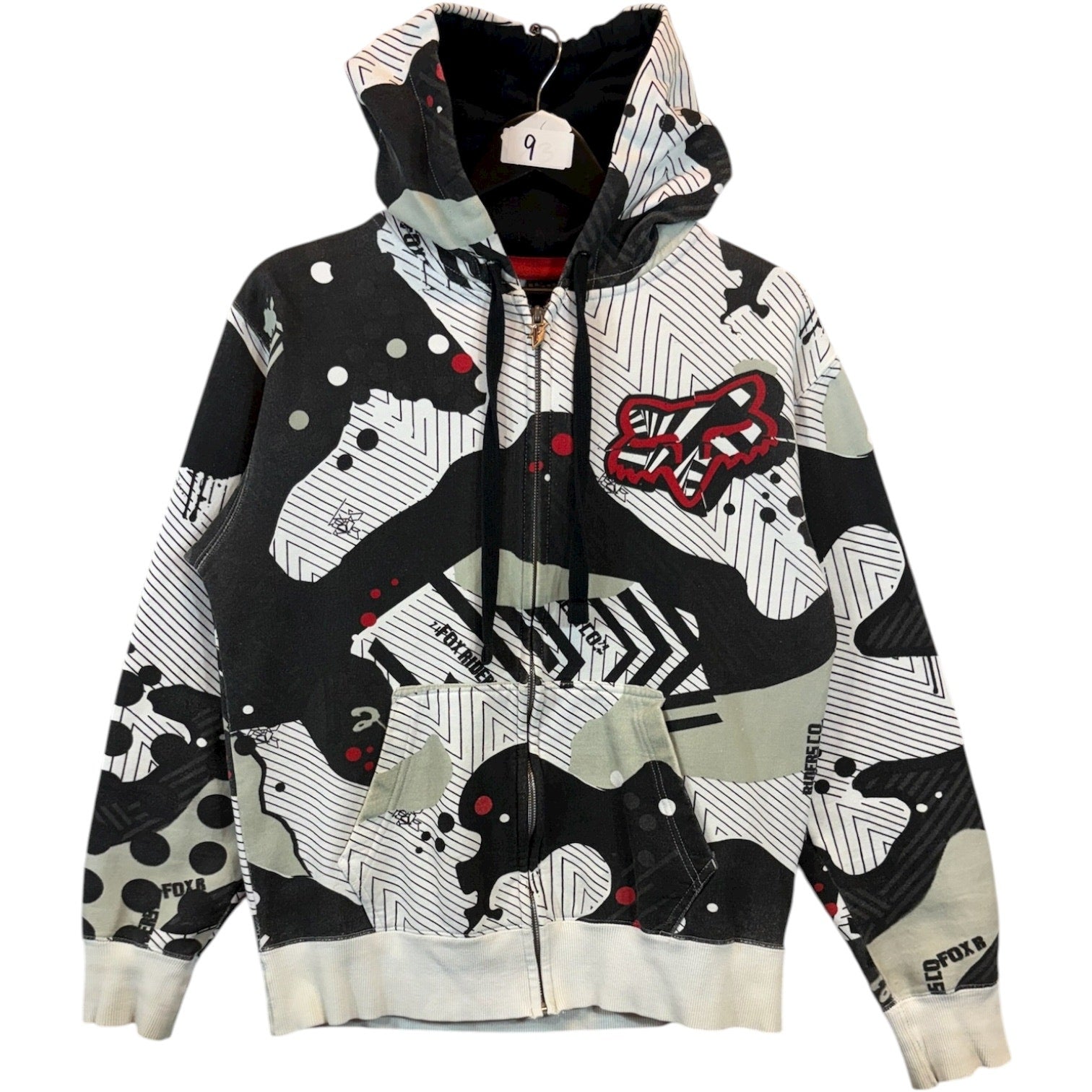 Vintage Fox Riders Co. AOP Hoodie