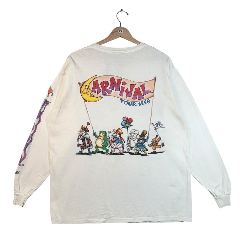Vintage Dancing Buffalo Carnival Long Sleeve T-Shirt