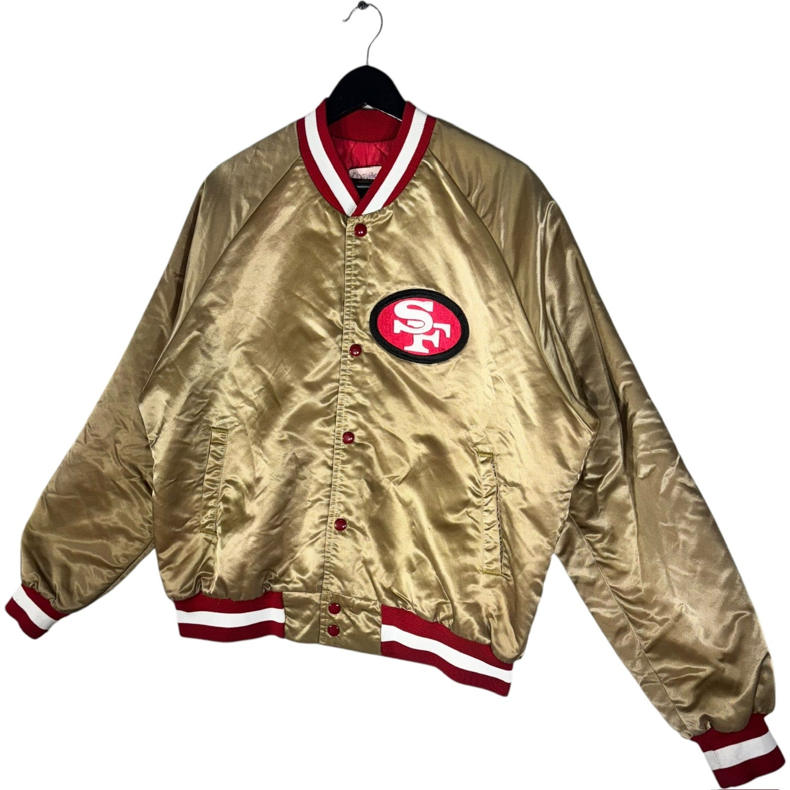 Vintage Chalk Line San Francisco 49ers Satin Bomber Jacket