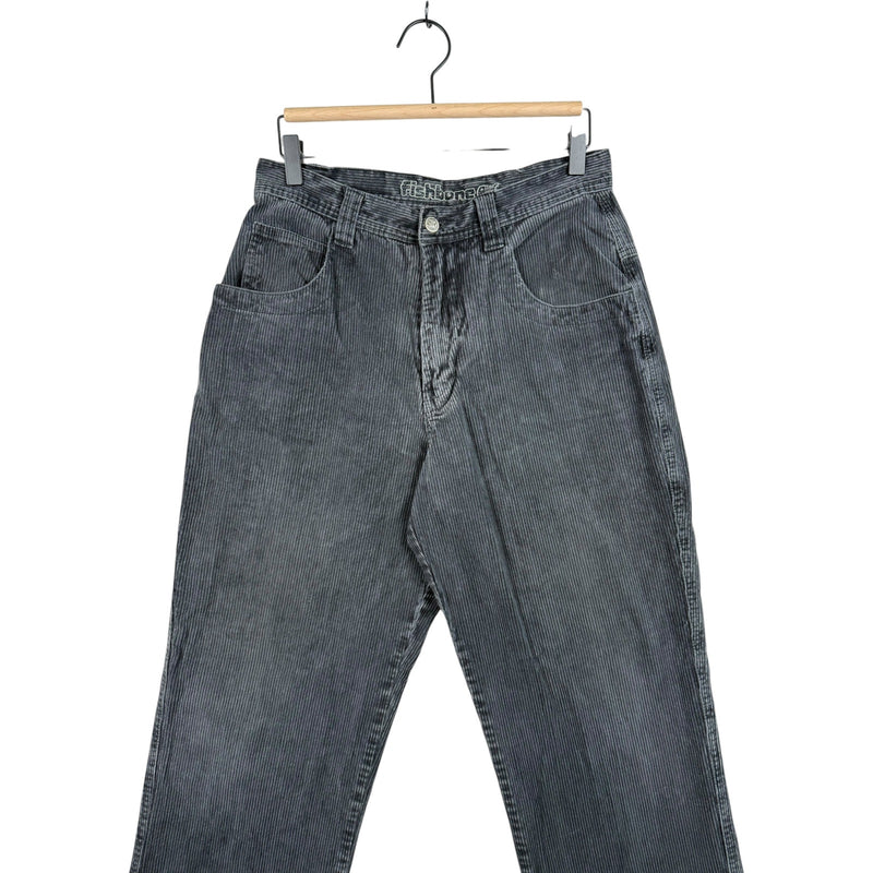 Vintage Fishbone Skater Corduroy Pants