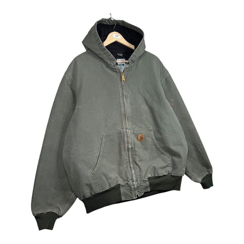 Vintage Carhartt Active Full Zip Hoodie