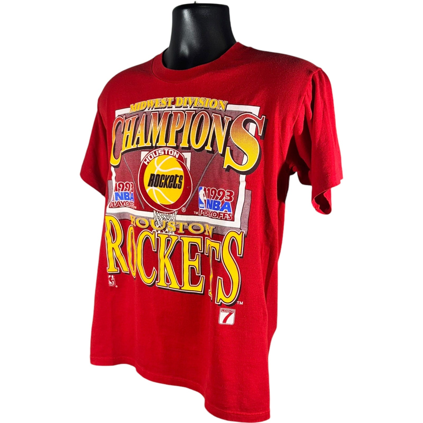 Vintage Houston Rockets Division Champions NBA Playoffs Tee