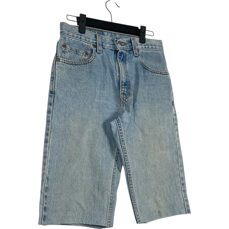 Vintage Levis 505 Denim Cut Off Shorts 29