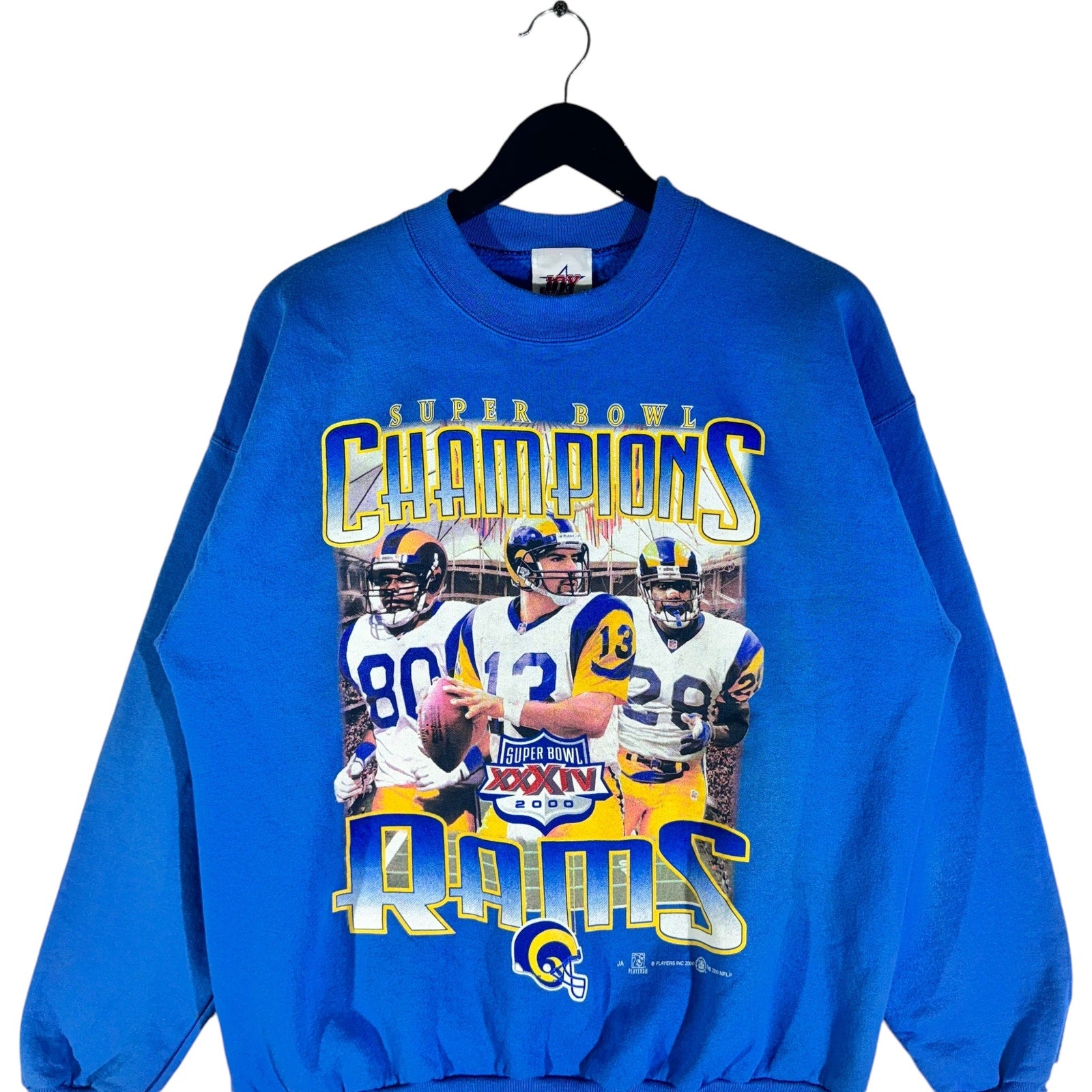 Vintage St. Louis Rams Superbowl 34 Champions Crewneck 90s