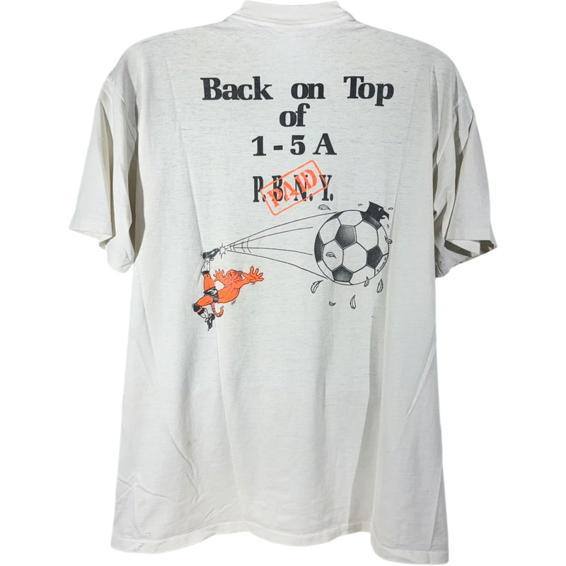 Vintage El Paso Tigers District Champs Soccer Tee 1992