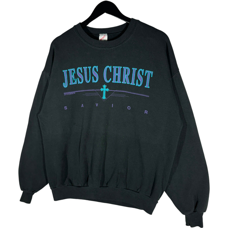 Vintage Jesus Christ "Savior" Crewneck