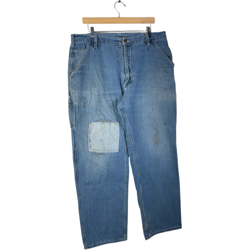 Vintage Carhartt Patched Carpenter Pants 38x32