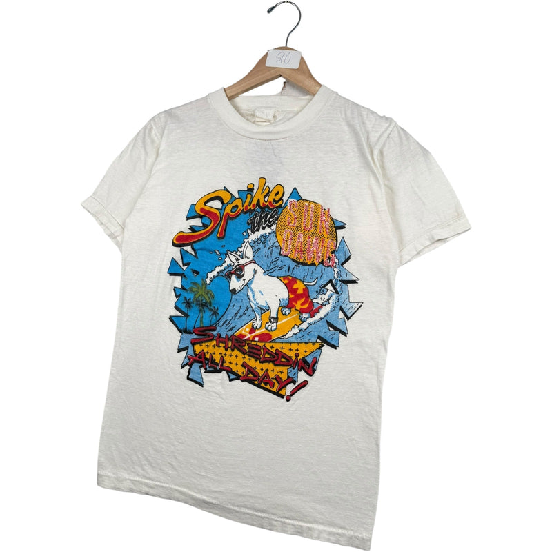 Vintage Spike the Surf Dawg Surfing T-Shirt