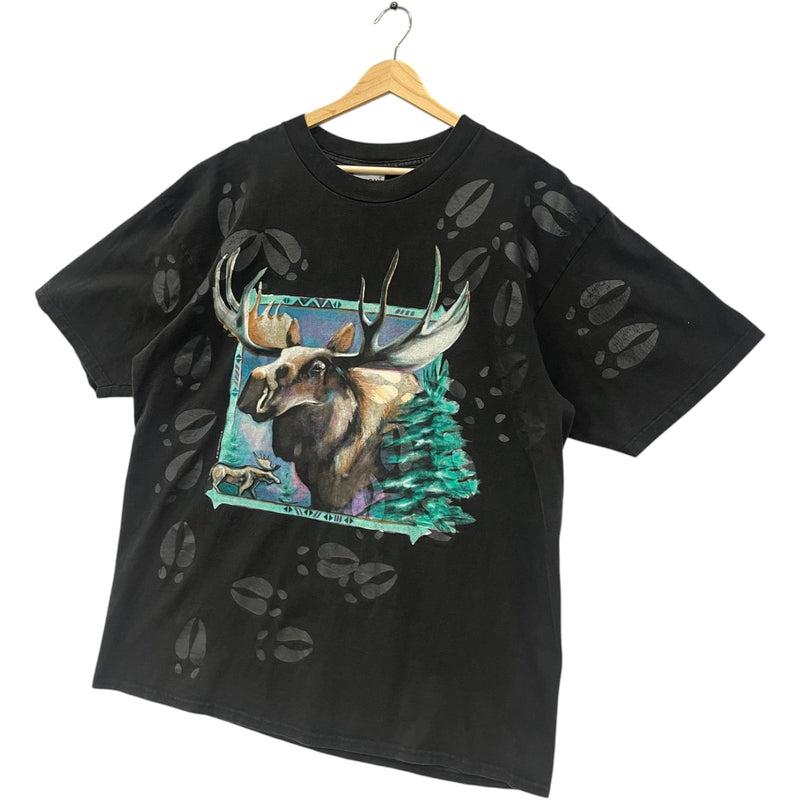 Vintage Moose AOP Nature Tee 90s