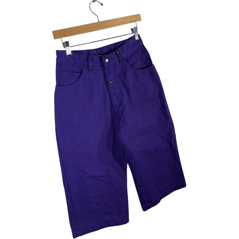 Vintage Wicked Purple Denim Shorts 29
