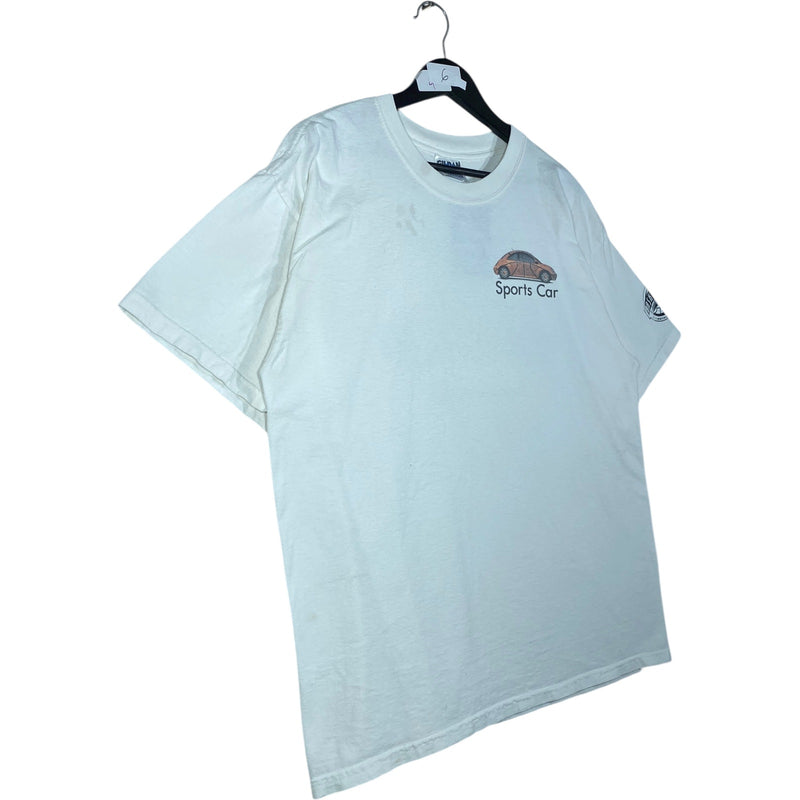 Vintage Basketball Hall Of Fame Sports Car T-Shirt