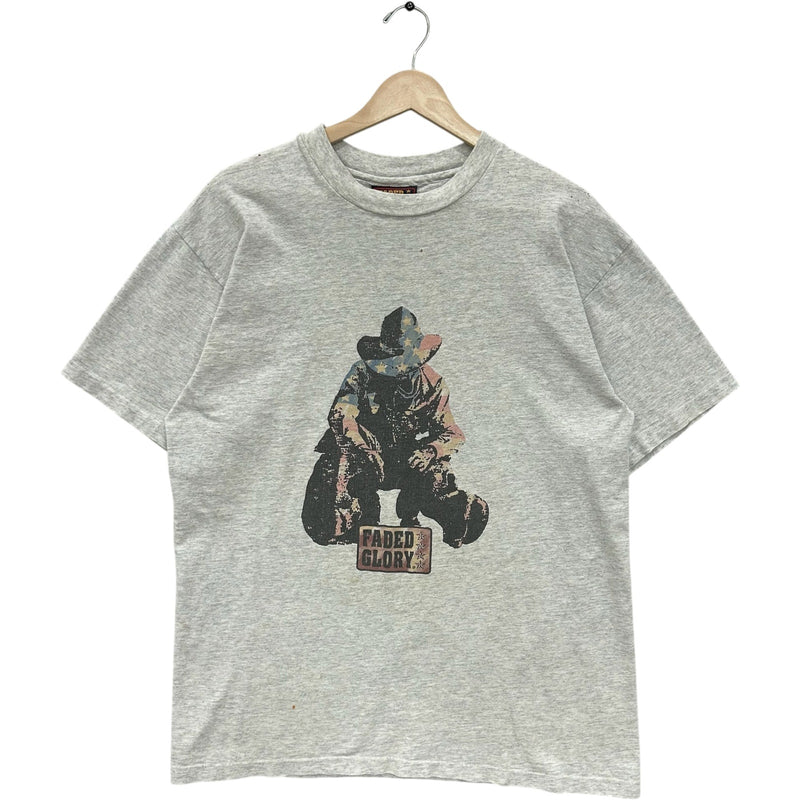 Vintage Faded Glory Western Cowboy Tee