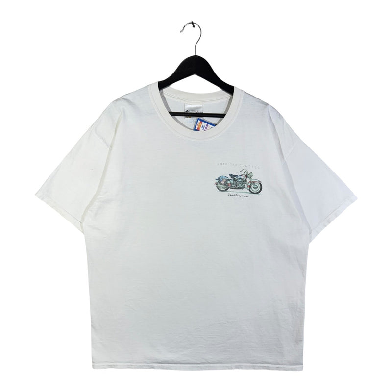 Vintage Walt Disney World American Classic Motorcycle T-Shirt