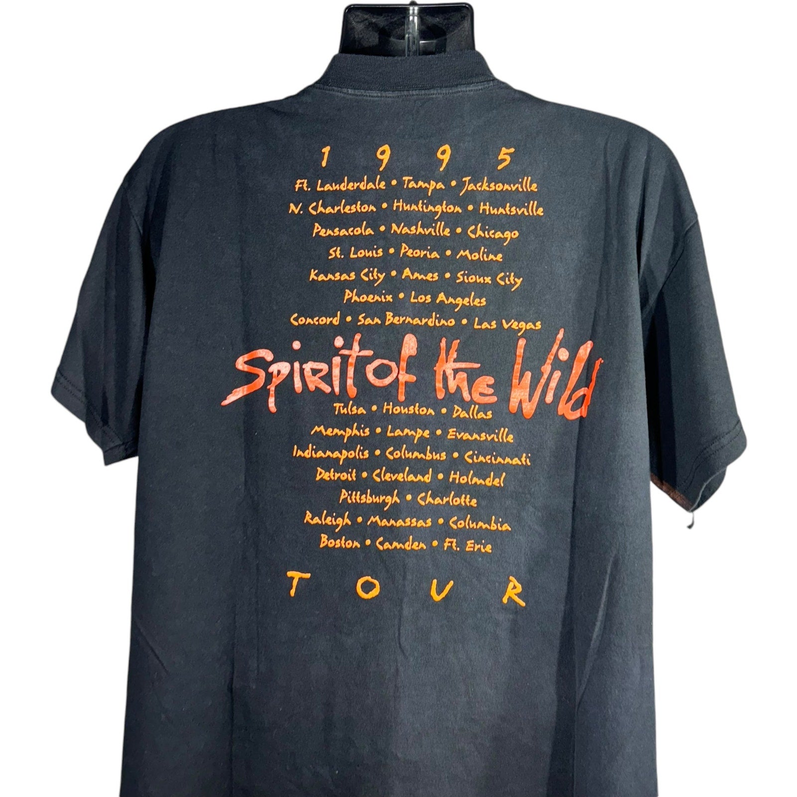 Vintage Ted Nugent Spirit Of The Wild AOP Tour Tee