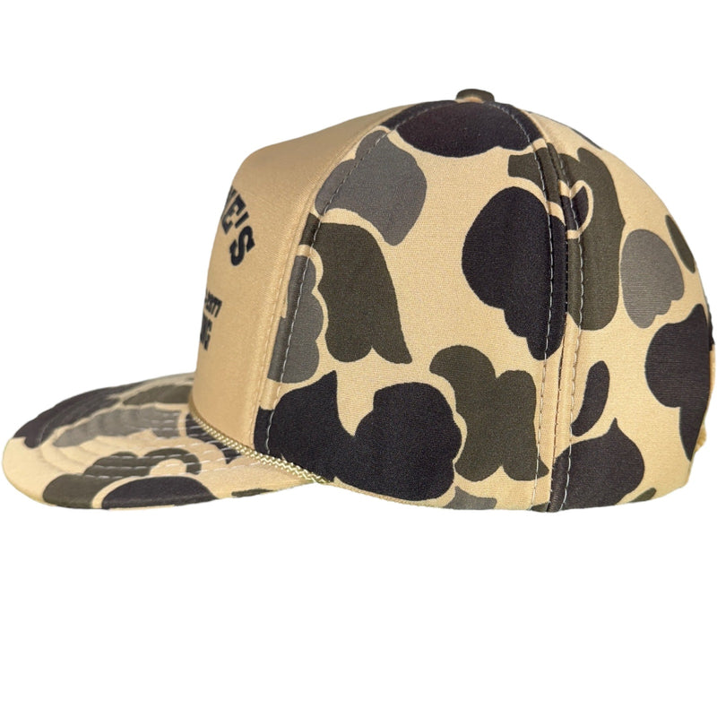 Vintage Greene's Hunting and Fishing Camo Snapback Hat