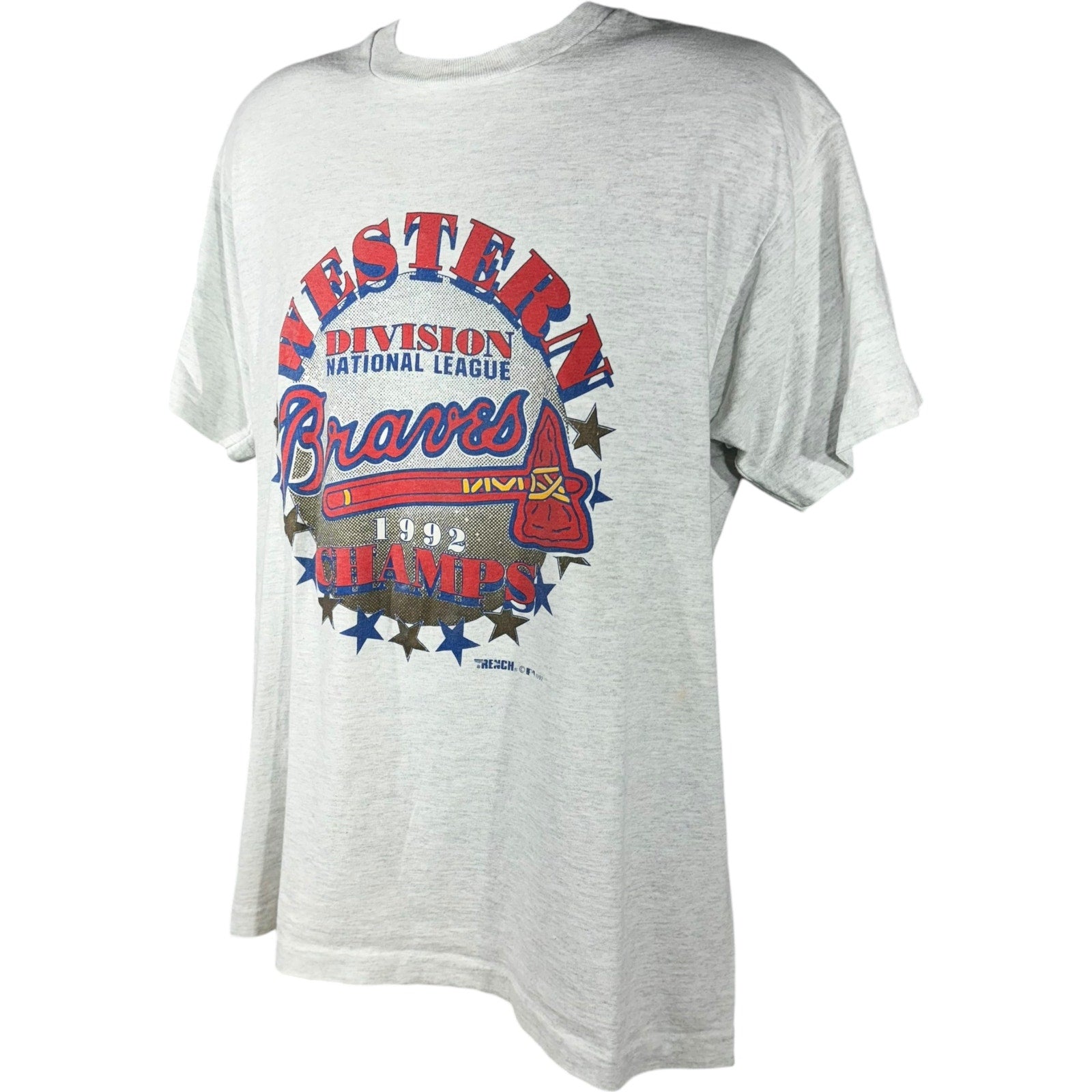 Vintage Atlanta Braves Division Champions Tee 1992