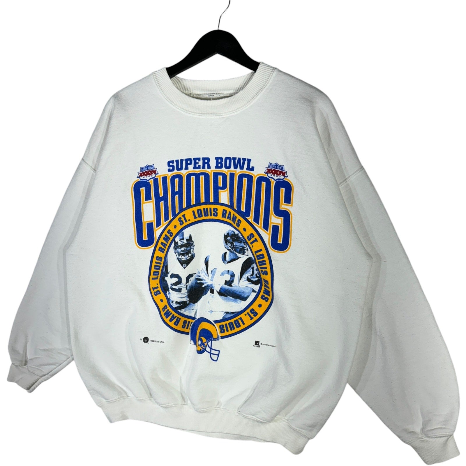 Vintage NFL Super Bowl Champions St Louis Rams Crewneck