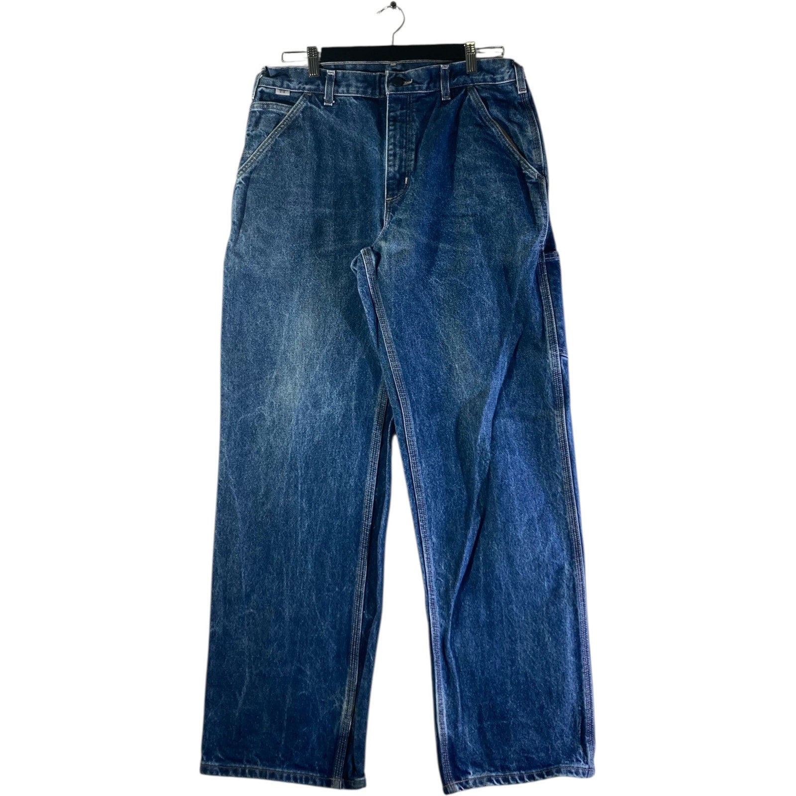 Vintage Carhartt Flame Resistant Carpenter Denim Jeans 34x32