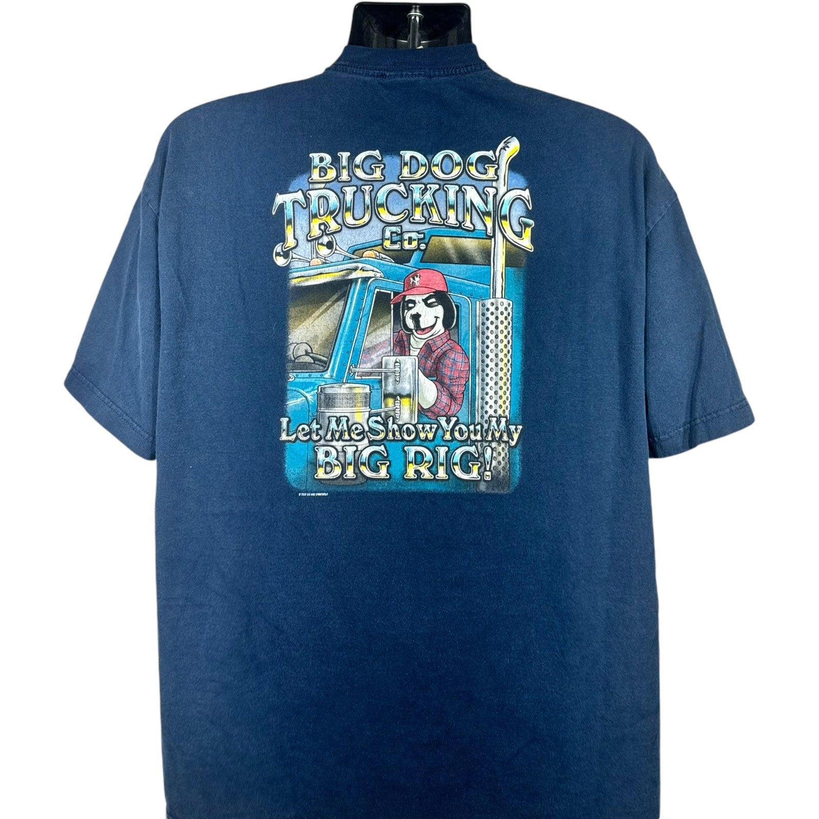 Vintage Big Dogs Big Rig Trucking Tee