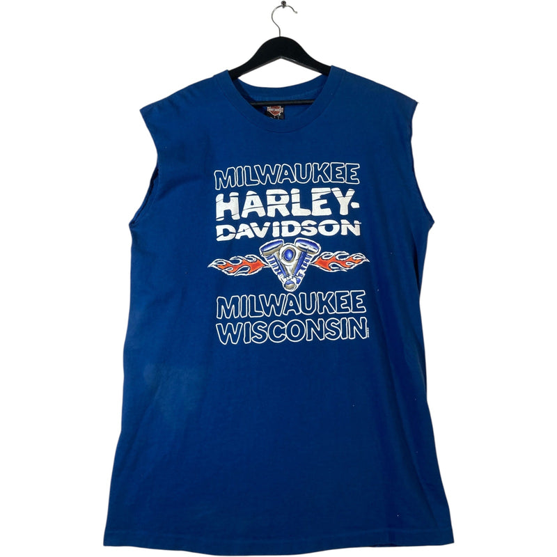 Vintage Harley Davidson Milwaukee Wisconsin Tank Top