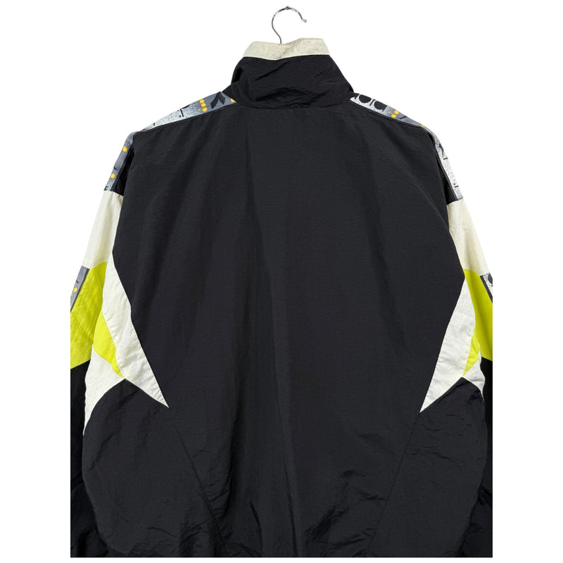 Vintage Diadora B.F.C. Soccer Windbreaker 90s