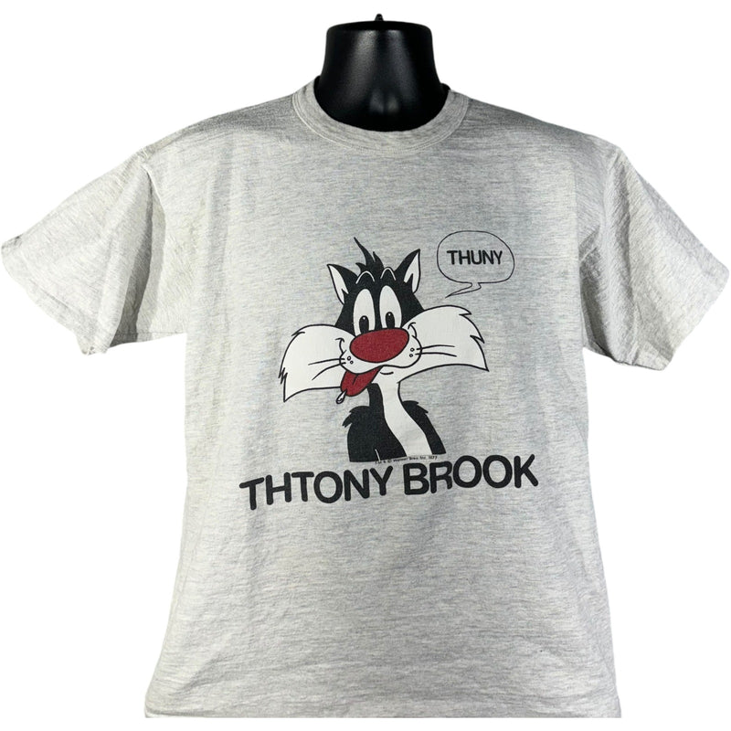 Vintage Sylvester The Cat Stony Brook University Tee 1977