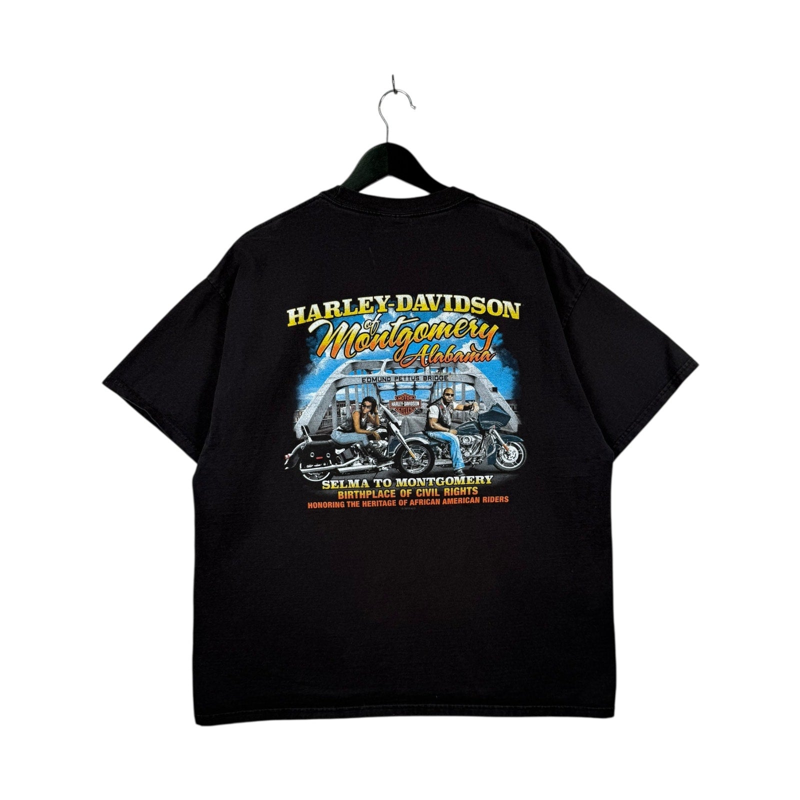 Vintage Harley Davidson Montgomery Alabama T-Shirt