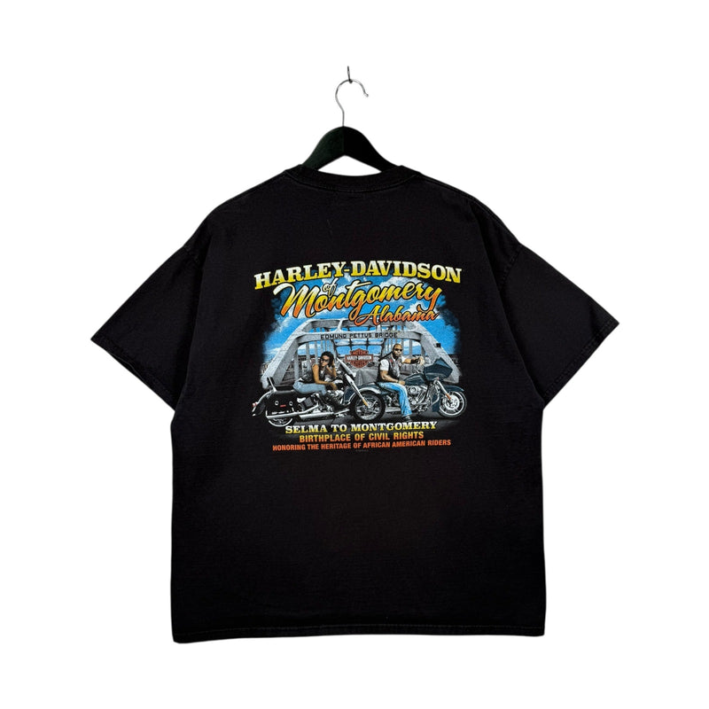 Vintage Harley Davidson Montgomery Alabama T-Shirt