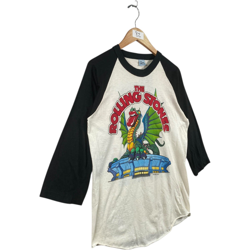 Vintage The Rolling Stones Boulder Raglan Baseball T-Shirt