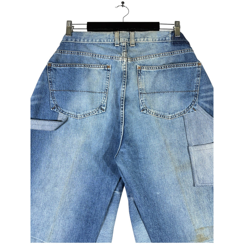Vintage Denim Cut & Sew Carpenter Shorts 31