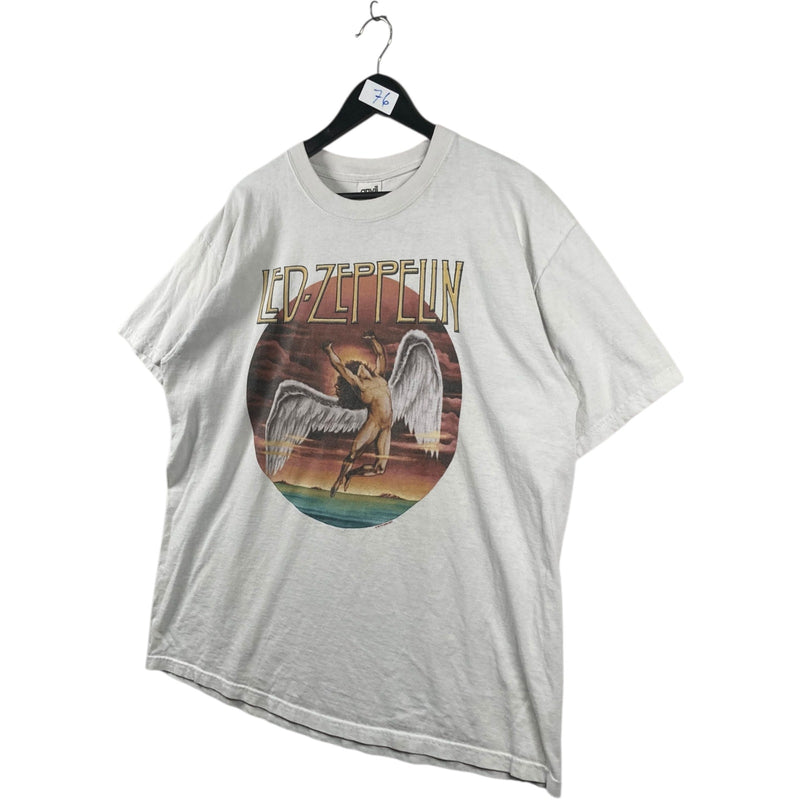 Vintage Led Zeppelin Swan Song Icarus Rock Band T-Shirt