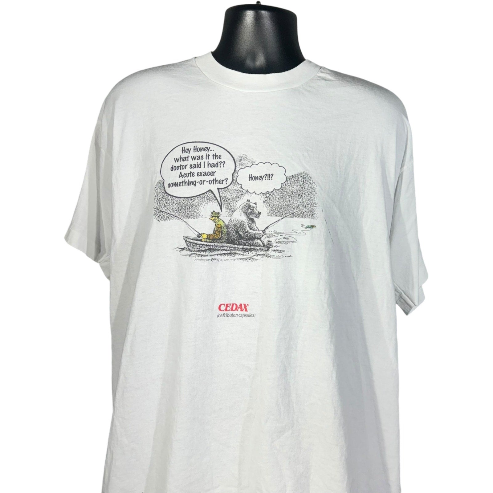 Vintage Cedax Medication Promo Tee