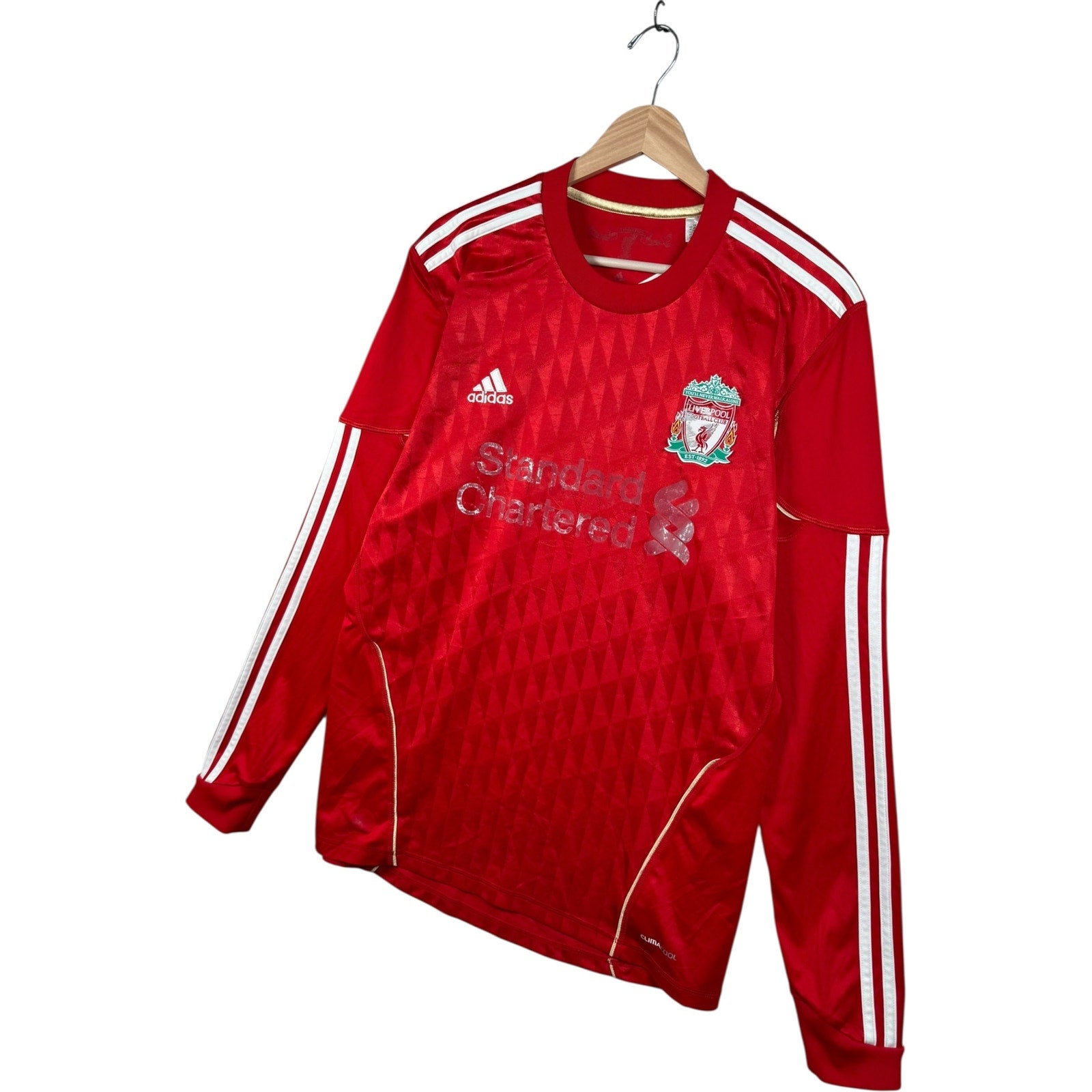 Vintage Adidas Standard Chartered Soccer Long-sleeved Jersey