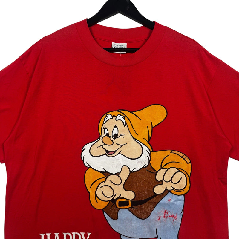 Vintage Disney Snow White Dwarfs Weekend Tee Sleep Shirt