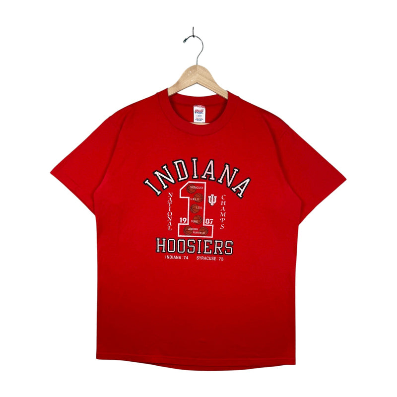 Vintage Indiana Hoosiers 1987 NCAA Basketball T-Shirt