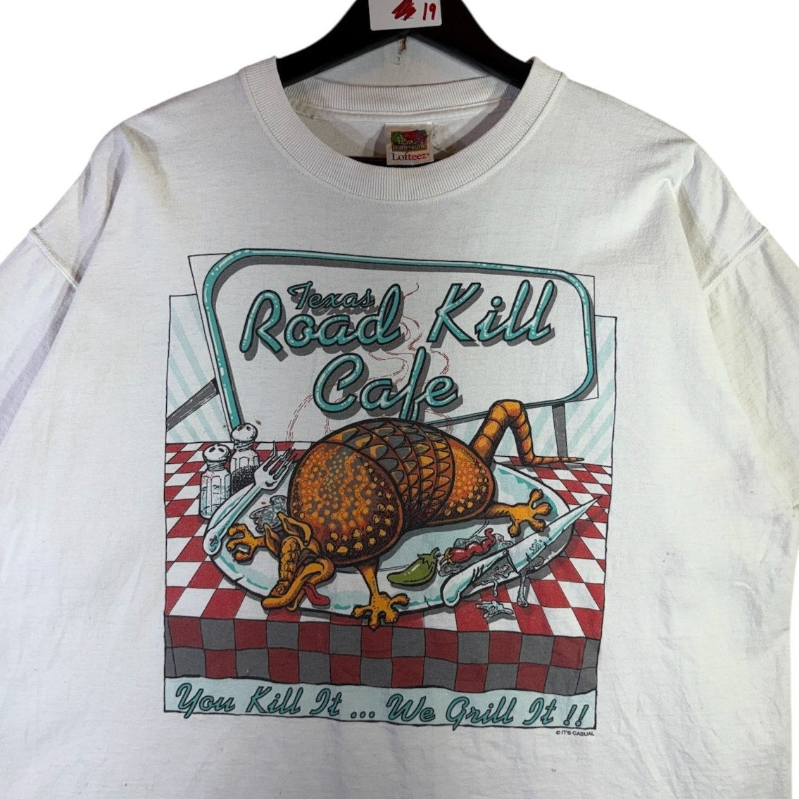 Vintage Texas Road Kill Cafe Graphic T-Shirt