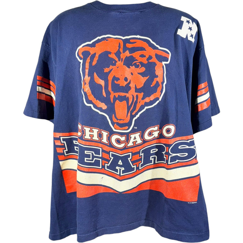 Vintage Salem Sportswear Chicago Bears Jersey Style NFL Tee