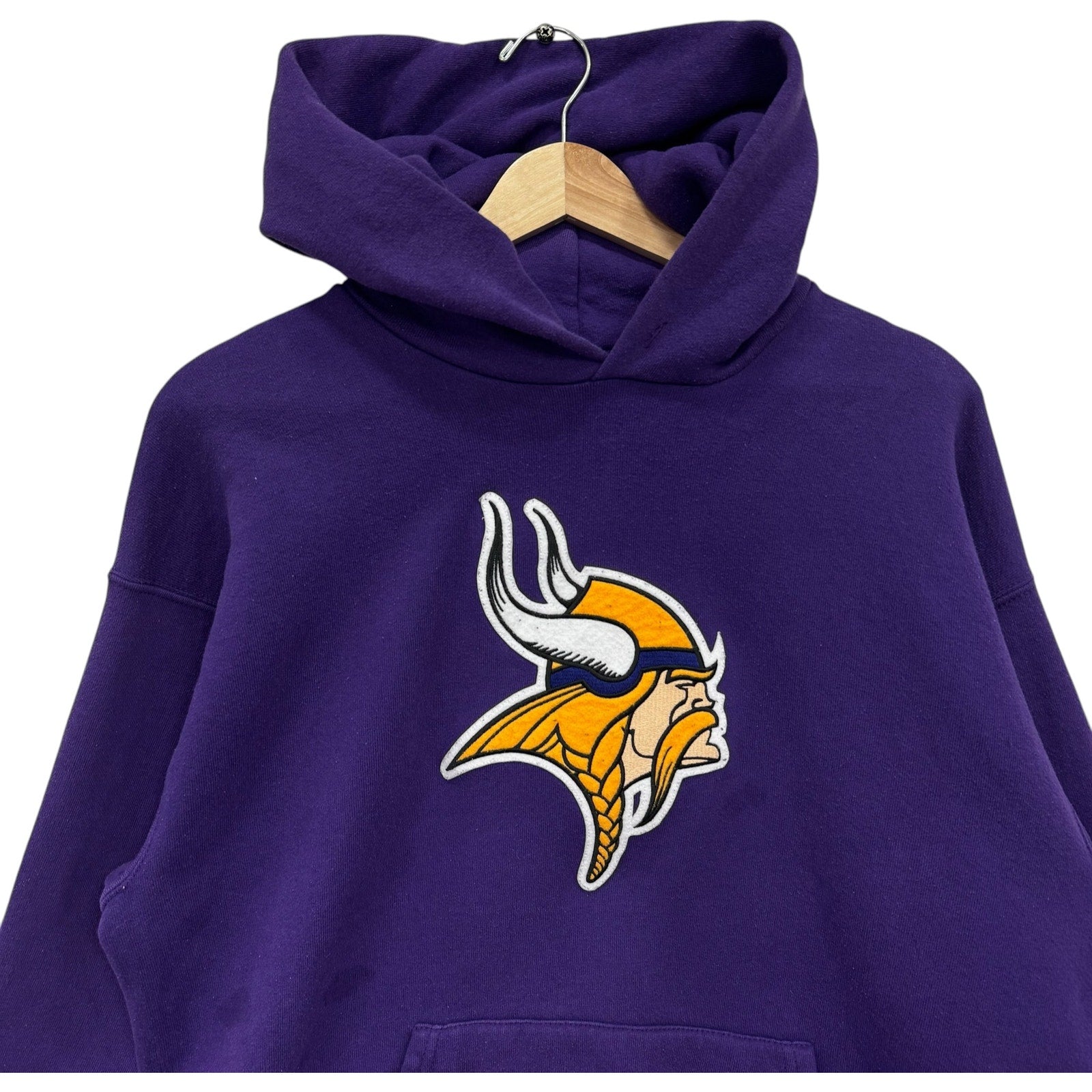 Vintage NFL Minnesota Vikings Mascot Hoodie