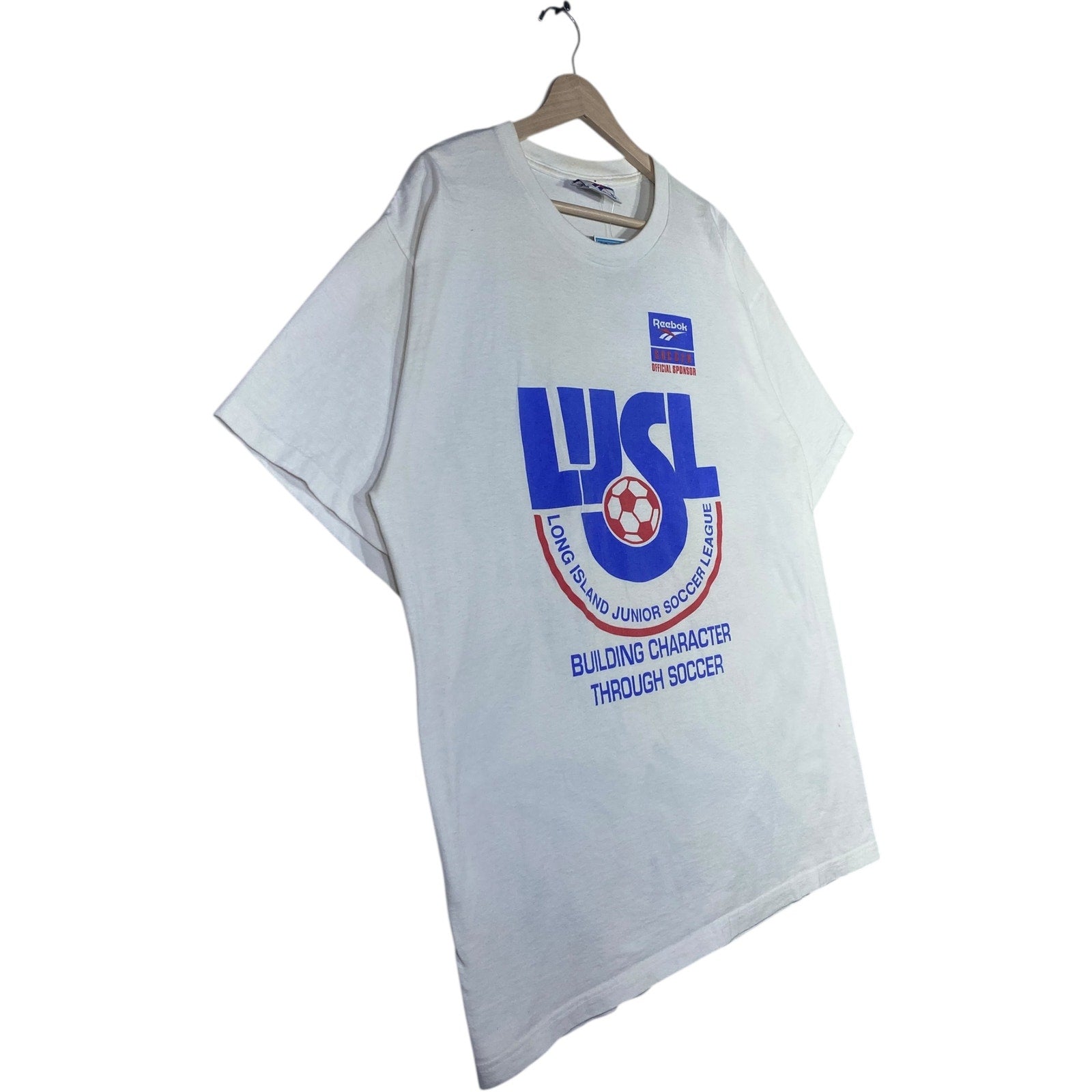 Vintage Reebok Long Island Junior Soccer League T-Shirt