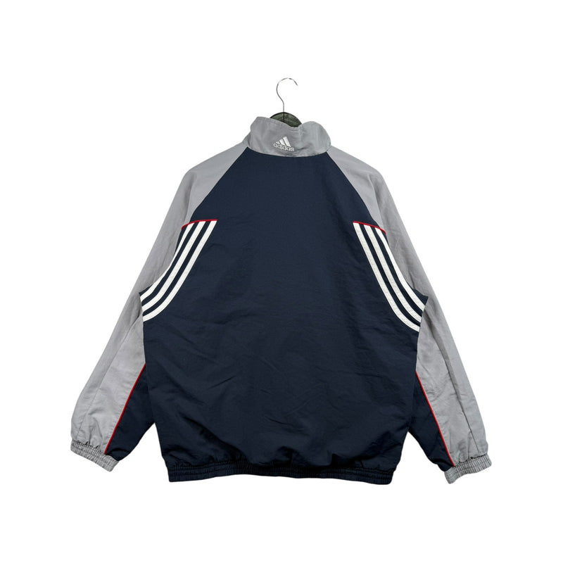 Vintage Adidas 3-Stripes Full Zip Retro Track Jacket