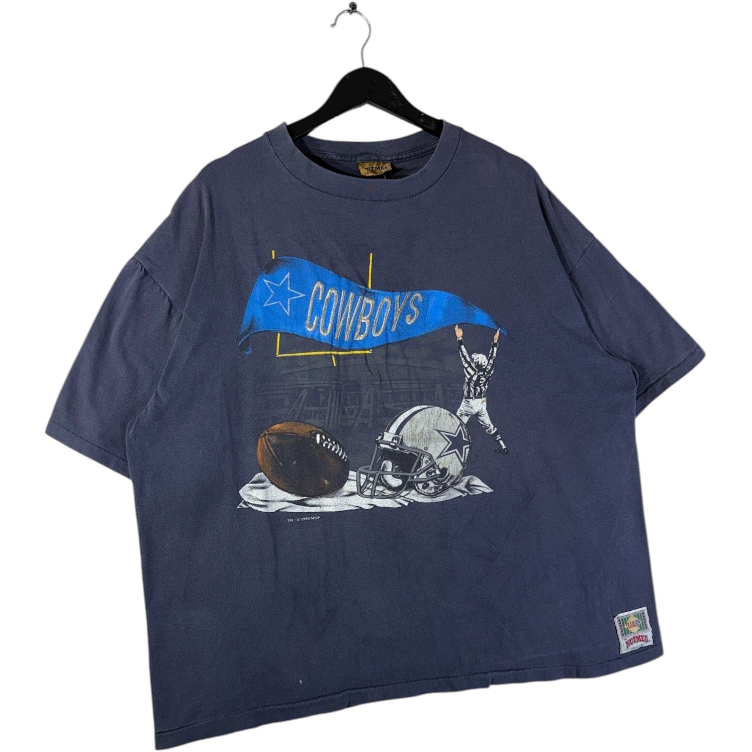 Vintage Nutmeg Dallas Cowboys NFL Graphic T-Shirt