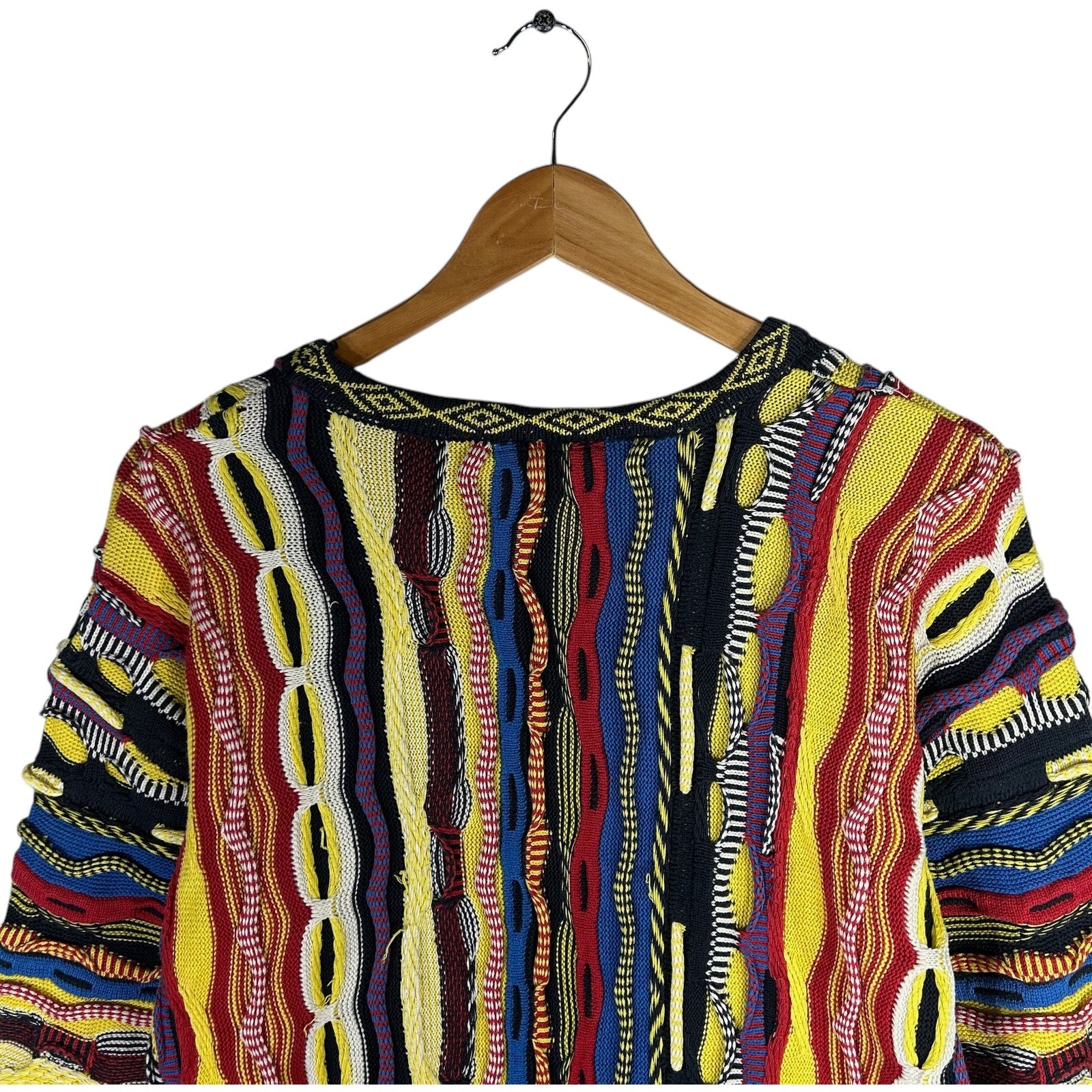 Vintage Coogi 3D Knit Sweater