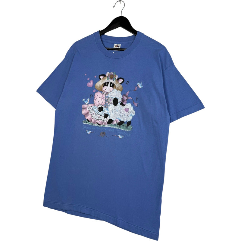 Vintage "Friends Are Tied Together With Heartstrings" T-Shirt