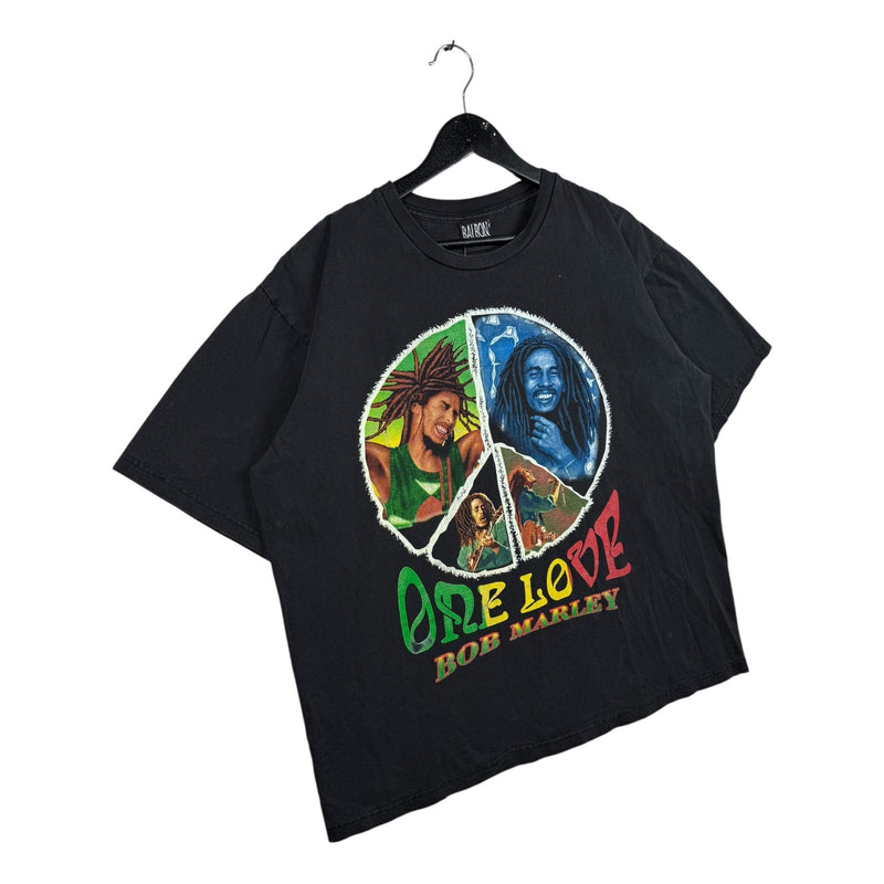 Vintage Bob Marley One Love Reggae Peace Graphic T-Shirt