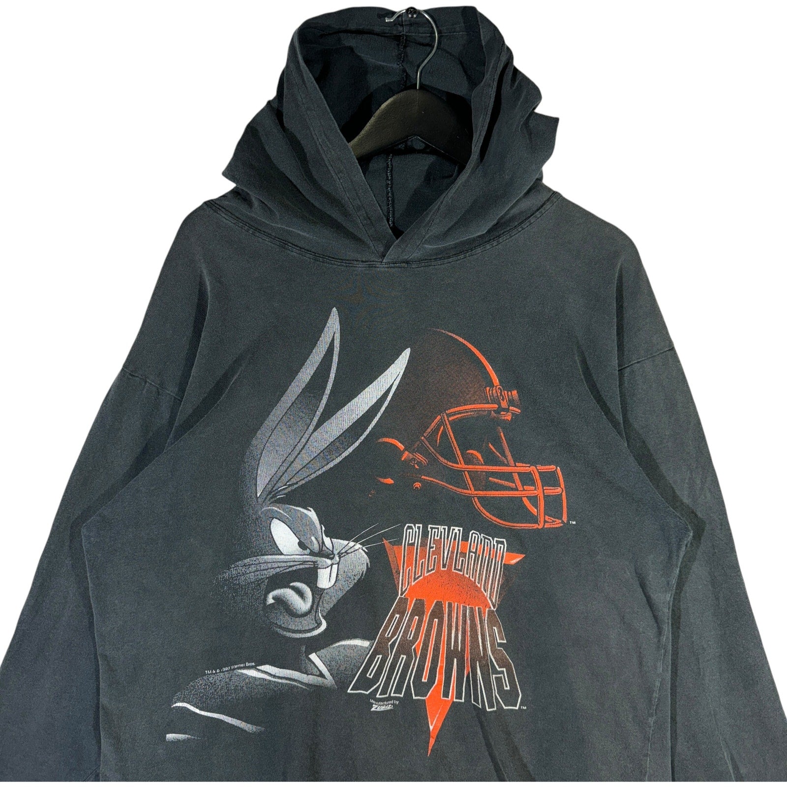 Vintage Bugs Bunny Cleveland Browns Hoodie