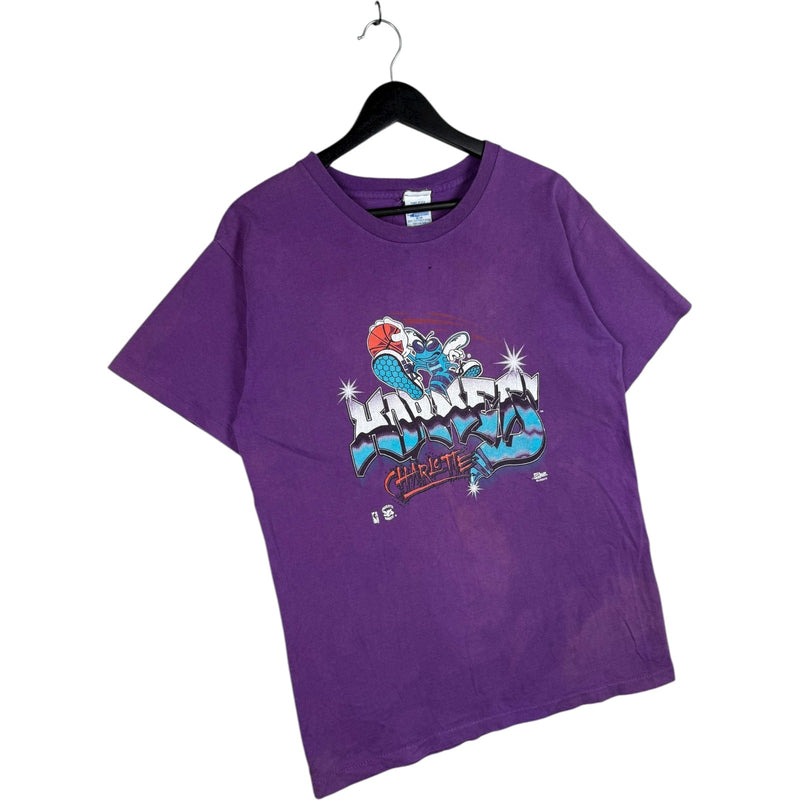 Vintage Youth Charlotte Hornets NBA Graphic T-Shirt