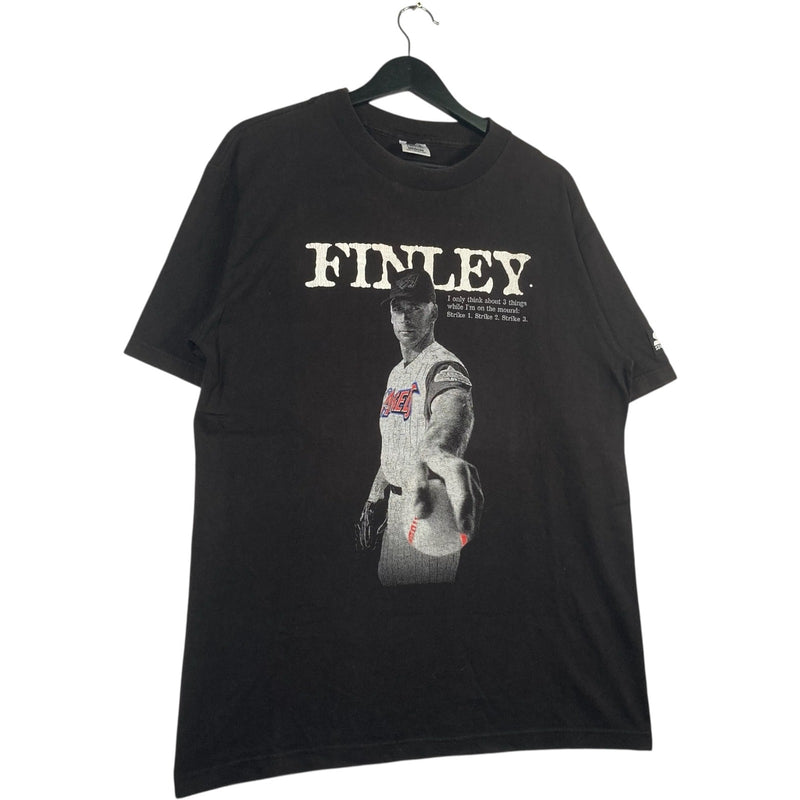 Vintage California Angels Chuck Finley MLB Player Tee